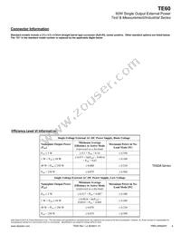 TE60A1603F01 Datasheet Page 4