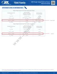 TE60A1603N01 Datasheet Page 6