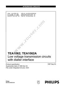 TEA1062AT/C4,112 Cover