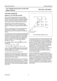 TEA1062AT/C4 Datasheet Page 5