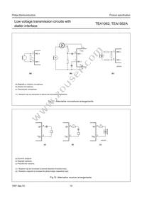 TEA1062AT/C4 Datasheet Page 15