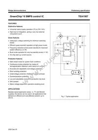 TEA1507P/N1 Datasheet Page 2