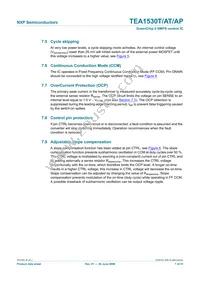 TEA1530AT/N2/DG Datasheet Page 7