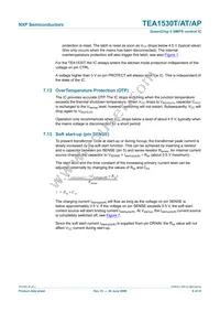 TEA1530AT/N2/DG Datasheet Page 9