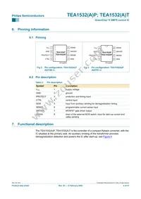 TEA1532P/N1 Datasheet Page 4