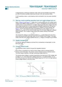 TEA1532P/N1 Datasheet Page 6