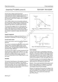 TEA1533P/N1 Datasheet Page 6