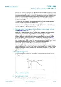 TEA1552T/N1 Datasheet Page 5