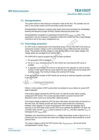 TEA1553T/N1 Datasheet Page 10