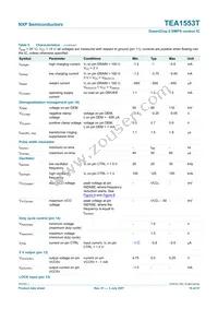 TEA1553T/N1 Datasheet Page 19