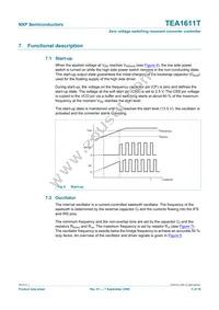 TEA1611T/N1 Datasheet Page 5