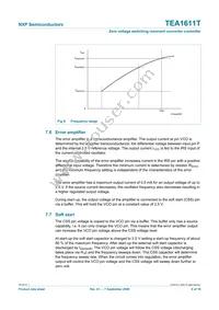 TEA1611T/N1 Datasheet Page 8