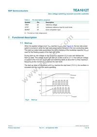 TEA1612T/N1 Datasheet Page 5