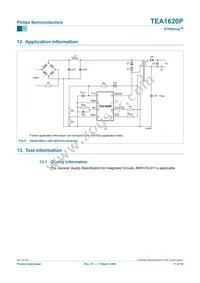 TEA1620P/N1 Datasheet Page 11