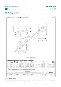 TEA1620P/N1 Datasheet Page 12