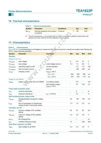 TEA1622P/N1 Datasheet Page 9