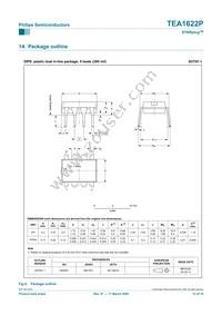 TEA1622P/N1 Datasheet Page 12