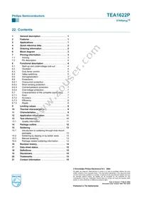 TEA1622P/N1 Datasheet Page 16