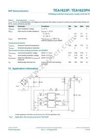 TEA1623PH/N1 Datasheet Page 11