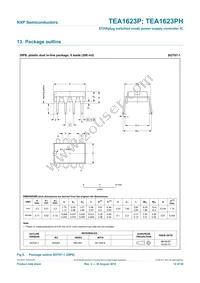 TEA1623PH/N1 Datasheet Page 12