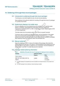 TEA1623PH/N1 Datasheet Page 14