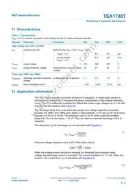 TEA1708T/1J Datasheet Page 6