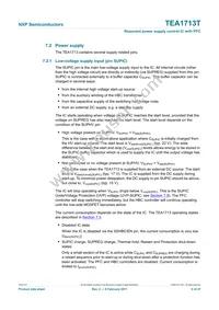 TEA1713T/N1 Datasheet Page 6