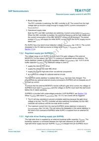 TEA1713T/N1 Datasheet Page 7