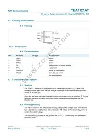 TEA1721AT/N1 Datasheet Page 4