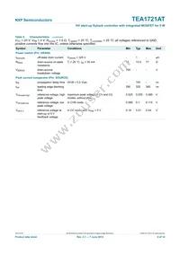 TEA1721AT/N1 Datasheet Page 9