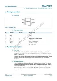 TEA1721FT/N1 Datasheet Page 4