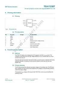 TEA1723BT/N1 Datasheet Page 4