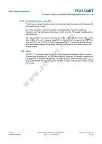 TEA1723BT/N1 Datasheet Page 6