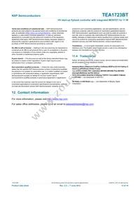 TEA1723BT/N1 Datasheet Page 13