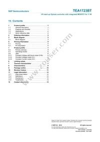 TEA1723BT/N1 Datasheet Page 14