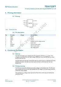 TEA1723FT/N1 Datasheet Page 4