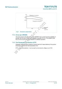 TEA1731LTS/1 Datasheet Page 9
