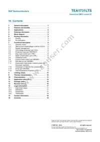 TEA1731LTS/1 Datasheet Page 19