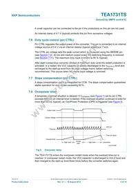 TEA1731TS/1H Datasheet Page 6