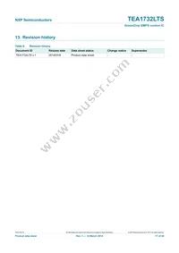 TEA1732TS/1H Datasheet Page 17