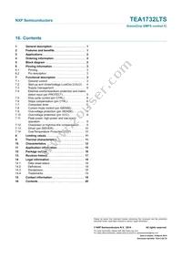 TEA1732TS/1H Datasheet Page 20