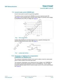 TEA1733AT/N1 Datasheet Page 7