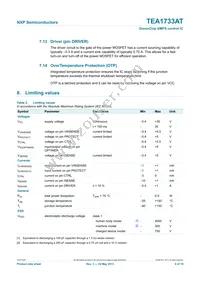 TEA1733AT/N1 Datasheet Page 9