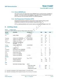 TEA1733BT/N2 Datasheet Page 9