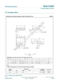 TEA1733BT/N2 Datasheet Page 14