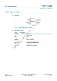 TEA1733CP/N1 Datasheet Page 4