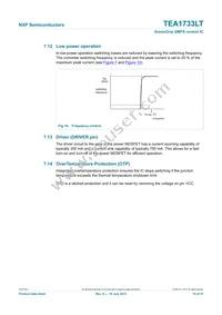 TEA1733LT/N2 Datasheet Page 10