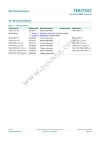 TEA1733LT/N2 Datasheet Page 18