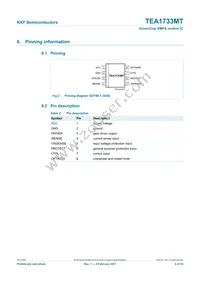 TEA1733MT/N2 Datasheet Page 4