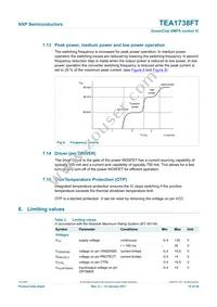 TEA1738FT/N1 Datasheet Page 10